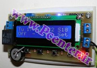 پروژه دماسنج  و رطوبت سنج با میکروکنترلر AVR با نمایشگر LCD کاراکتری